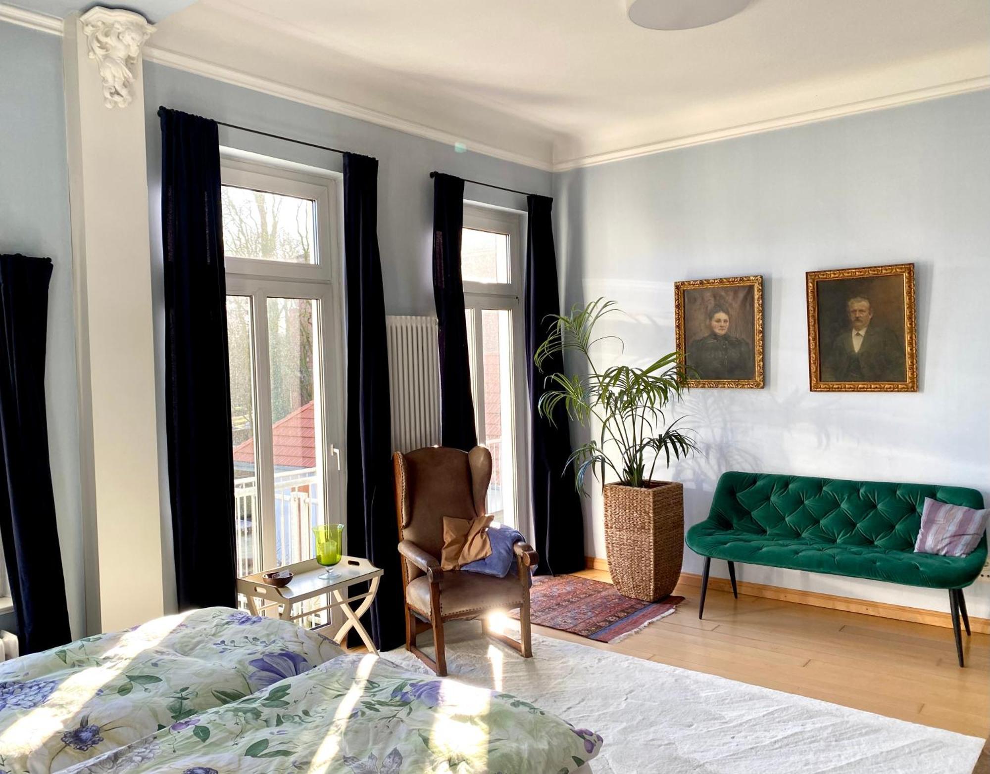 Ruhige Wohnung In Zentral Gelegener Gruenderzeitvilla Oldenburg Kültér fotó